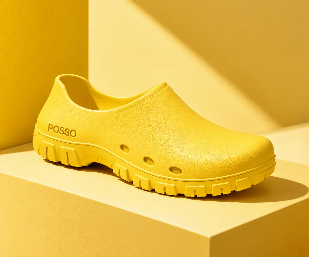 POSSO work clog in Yellow
